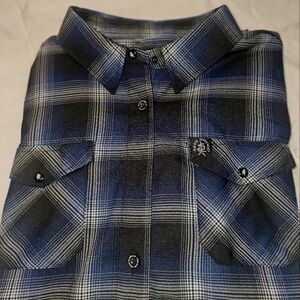 Women's XL Dixxon Flannel "suicidal tendencies"